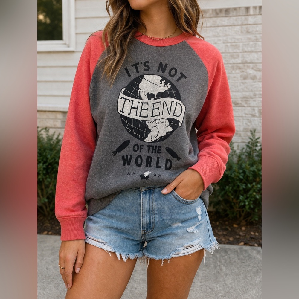 Glamour Kills Crew Neck Sweatshirt Top Small